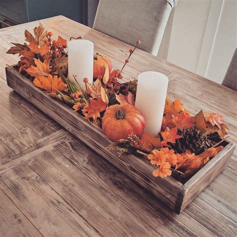 Handmade Fall Table Centerpiece