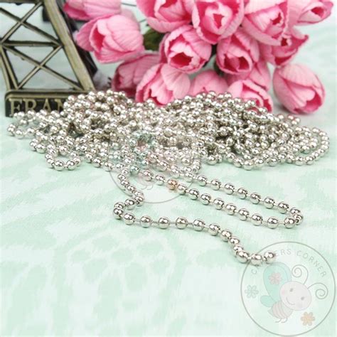 Silver Ball Chain – CRAFTERS CORNER
