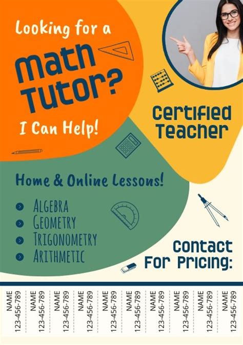 Image result for Math Tutor Ad