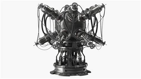 Sci-Fi Nuclear Reactor Dark 3D | 3D Molier International