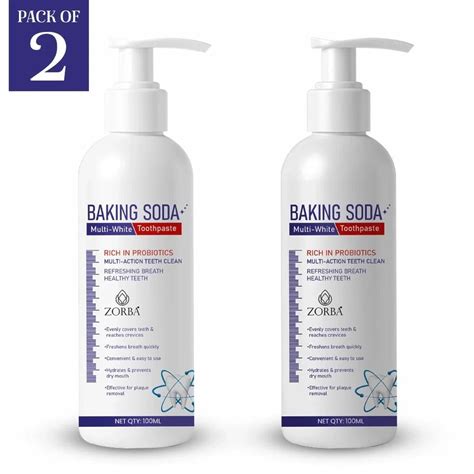 Baking Soda Whitening Toothpaste – MaxSmile