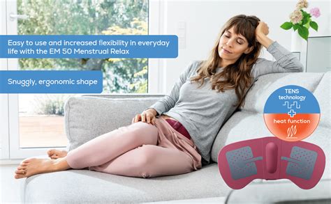 Beurer EM50 Menstrual Relax, TENS and Heat for Natural Menstrual Pain ...