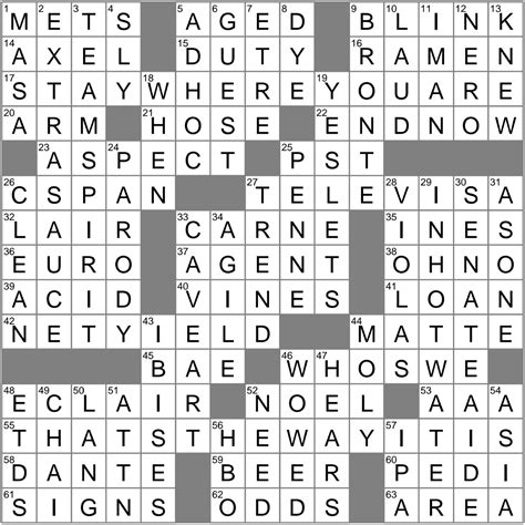 Nyt Crossword Seattle - Easy Crossword Puzzles