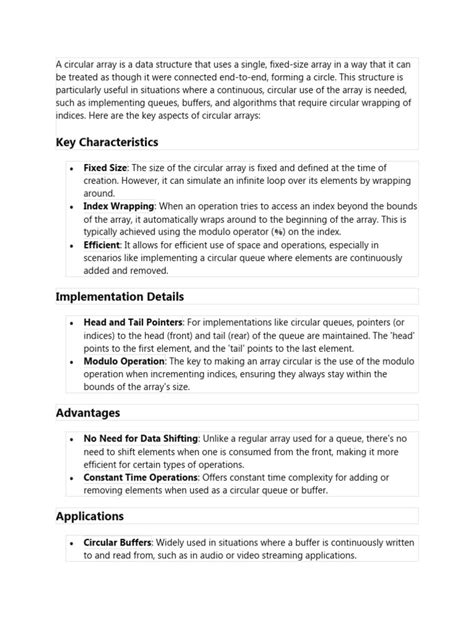 Circular Arrays in Data Structures and Algorithm 的图像结果