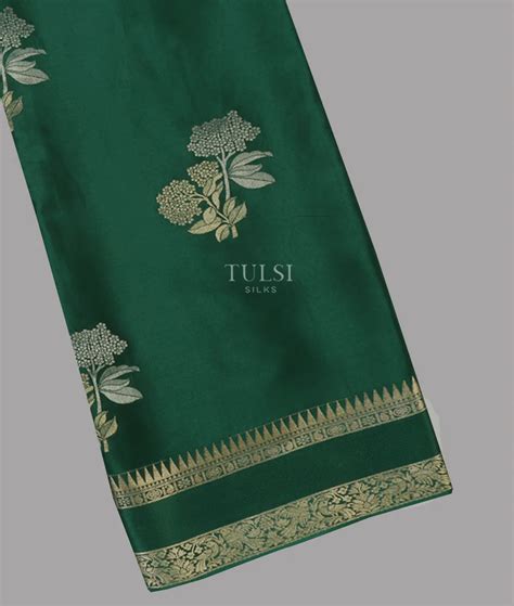 Buy Green Mysore Silk Saree T651059
