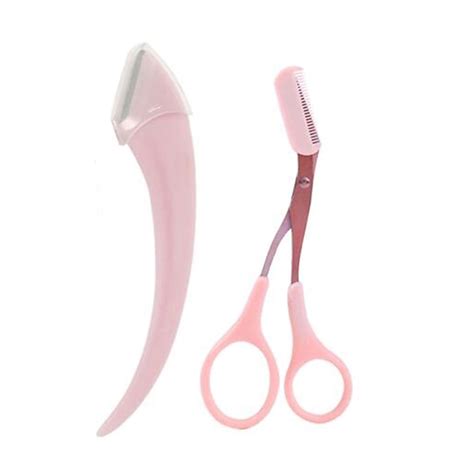 1Set Eyebrow Trimming Knife Eyebrow Face Razor For Women Professional ...