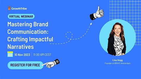 Mastering Brand Communication: Crafting Impactful Narratives, November ...