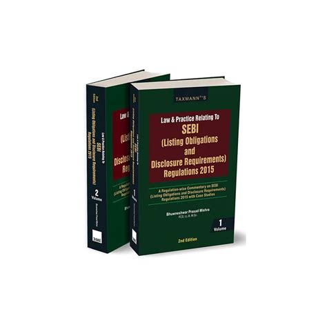 Taxmann Law & Practice Relating to SEBI (LODR) Regulations 2015 By ...