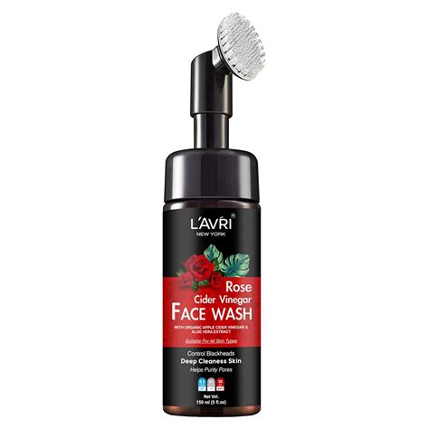 LAVRI Rose Foam Face Wash 150 ML - Skin Refreshing Gentle Cleanser For ...