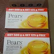 Buy Pears Pure And Gentle Bathing Bar, 125g (Pack Of 5) Online at Low ...