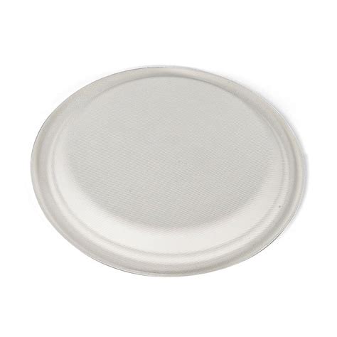 Nvzi -b 10 Inch - 50 Pack Heavy-Duty White Paper Plates, 100% ...
