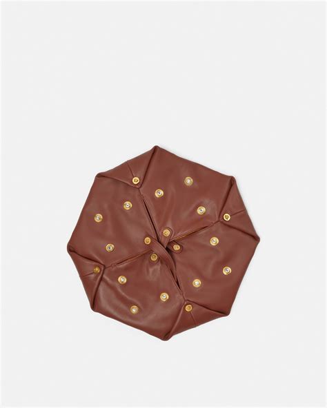 Protea Shoulder Bag Brown | VERSACE