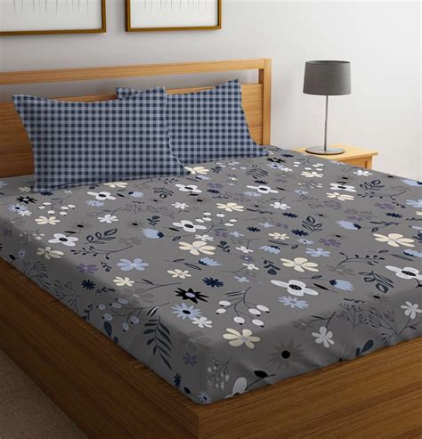 LOOMLYFE 300 TC Microfiber XXL Soft Cotton Super King Size Bedsheet for ...