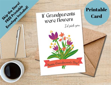 Grandparents Day Printable Cards