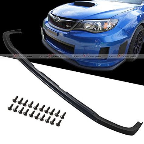 Buy PU Bumper Lip For 2011 2012 2013 2014 Subaru Impreza WRX STi CS ...