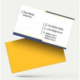 Custom GST Practitioner Visiting Cards - Design and Order Online