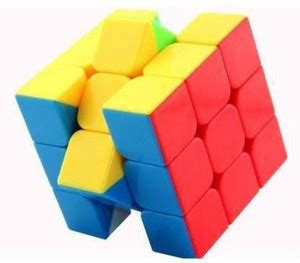 migwow 3X3X3 SPEED CUBE HIGH STAYBILITY STICKER LESS SMOOTH SWING FOR ...