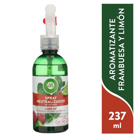 Comprar Aromatizante Air Wick spray frangancia frambuesa limón - 237 ml ...