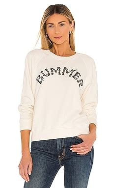 MOTHER The Square Hoodie in Bummer | REVOLVE