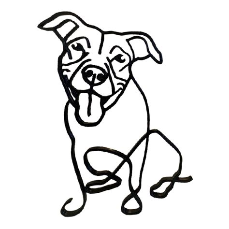 Buy Fashion My Day® Minimalist Dog Sculptures Bedroom Office Bookshelf ...