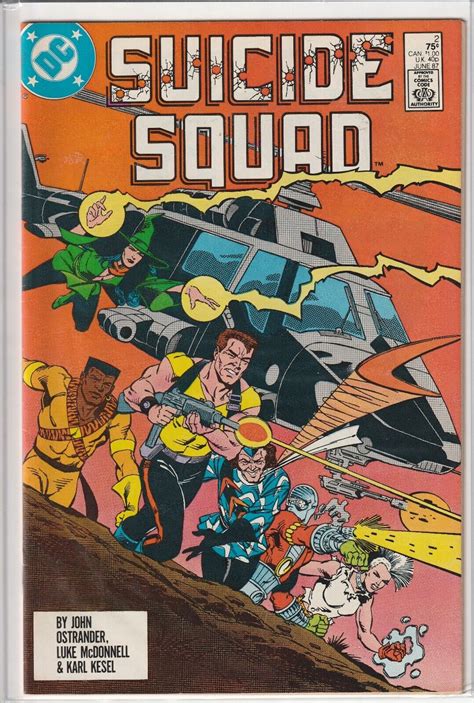 DC COMICS SUICIDE SQUAD VOL 1 # 2 JUNE 1987 1ST PRINT OSTRANDER ...
