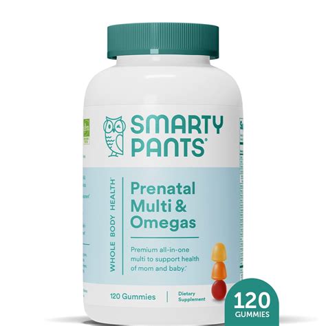 SmartyPants Prenatal Multi & Omegas Gummies - 120ct - Walmart.com