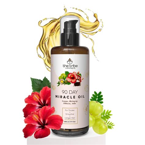 Buy The Tribe Concepts The Tribe Concept 90 Day Miracle Hair Oil, Hair ...