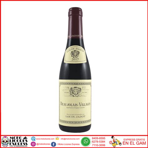 LOUIS JADOT BEAJOLAIS VILLAGES 750 ML - MOKO LICORES EXPRESS