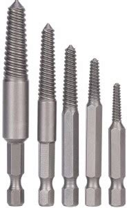 uptodatetools Bolt Extractor Arbors Tool Kit Fine Thread Bad Screw Stud ...
