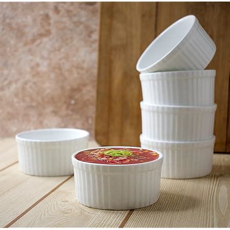 Buy Mirakii 80ml Ceramic Ramekin Bowl Set of 2, Oven OTG Microwave ...