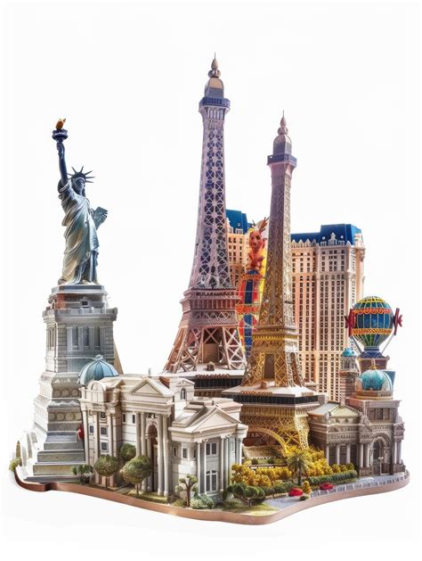 Photo Souvenirs A collection of photo souvenirs from famous Las Vegas ...