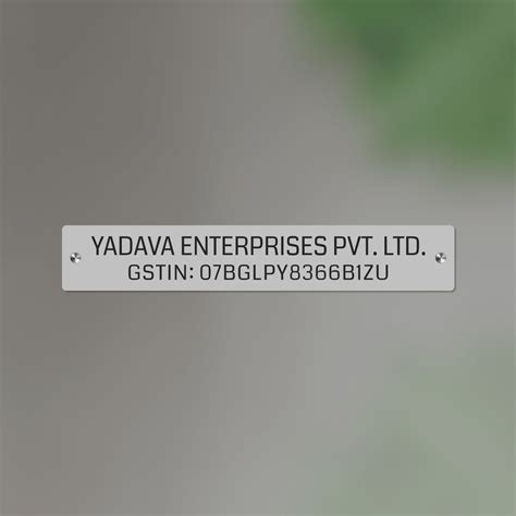 Office Name Plates - Name Plaque For Office - Name Board For Office ...
