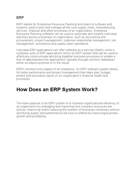 Image result for ERP System Tutorial