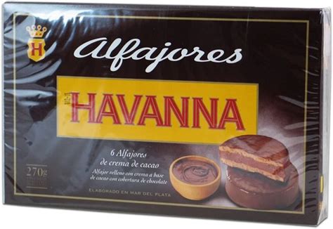 Alfajores Havanna Cacao (6 unidades) - Productos Argentinos - Region ...