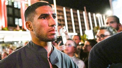 Achraf Hakimi charged with rape after ‘inviting woman to his home while ...