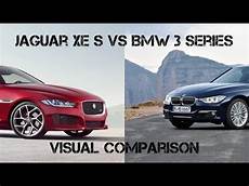 Jaguar Xe Comparison by New Jaguar Xe S Vs Bmw 3 Series Visual Comparison Jaguar Xe Comparison