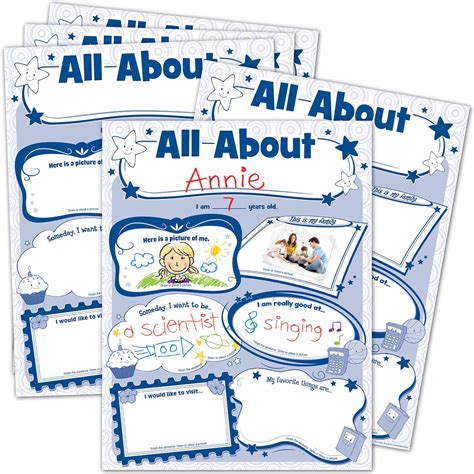 Teacher Created Resources 5222 All About Me Poster India | Ubuy