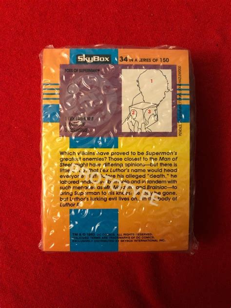 1993 Skybox Dc Comics Cosmic Teams Foes Of Superman | Ubuy India
