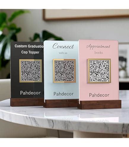 Qr Code Sign Stainless Steel QR Code Labels - 4x2 Inch Custom Engraved ...