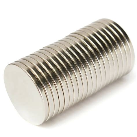 20pcs N52 20mm x 2mm Strong Disc Magnets Rare Earth Neodymium Magnets ...