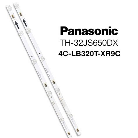 Panasonic 32 Inch LED TV for 6 Lamp LED Backlight Strip ( 2 PCS )