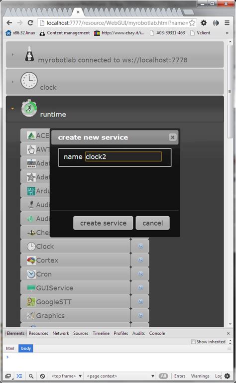 Image result for Myrobotlab Tutorial Web GUI