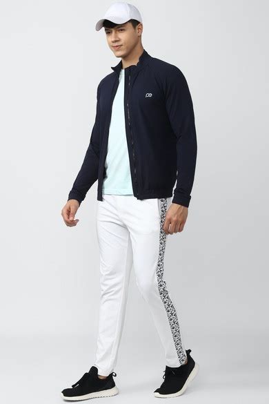 Buy Men Navy Solid Casual Jacket Online - 797283 | Peter England
