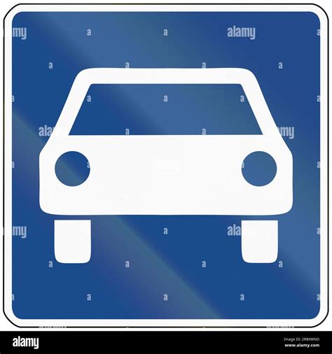 German traffic sign: Fast traffic highway Stock Photo - Alamy