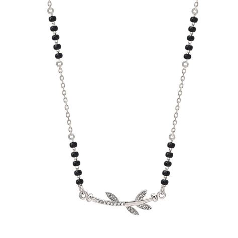 Buy the Silver Evergreen Mangalsutra - Silberry