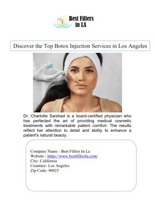 Image result for Botox Injection Demonstrations