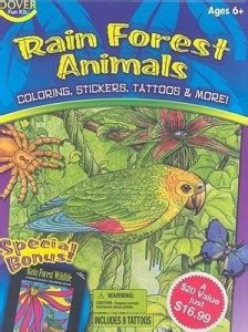 Rain Forest Animals Fun Kit: Buy Rain Forest Animals Fun Kit by Dover ...