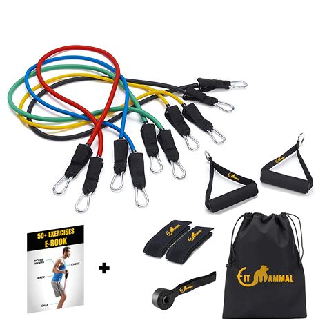 Fit Mammal Resistance Band Set- Warranty for Life- Resistance Bands for ...