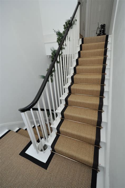 4-068 sisal stair runners Bowloom sisal stair runners with binding tape ...