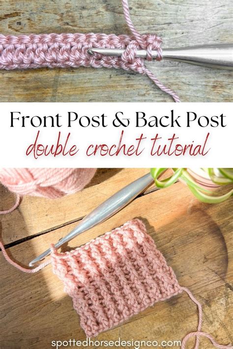 Image result for Back Post Double Crochet Tutorial